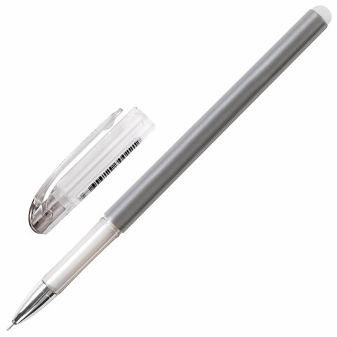 Ручка стираемая гелевая STAFF &quot;College&quot; EGP-664, ЧЕРНАЯ, игольчатый узел 0,5 мм, линия письма 0,38 мм, 143665