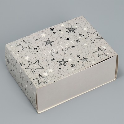 Коробка складная «Звёзды», 20 × 15 × 8 см 9257148