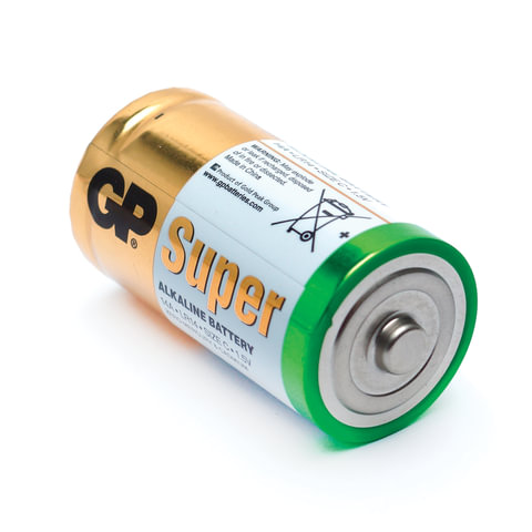 Батарейка GP Super C (LR14) 14A алкалиновая, 30812/GP 14A-OS2 456684/ 454091 (цена за шт.)