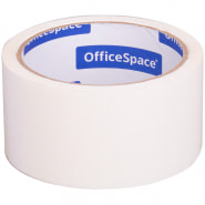 Клейкая лента упаковочная OfficeSpace, 48мм*40м, 45мкм, белая, ШК 219505/КЛ_6963