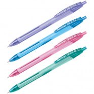 Ручка шариковая автоматическая Berlingo &quot;Hyper XS&quot;, синяя, 0,5мм, ассорти 265909/CBm_50902