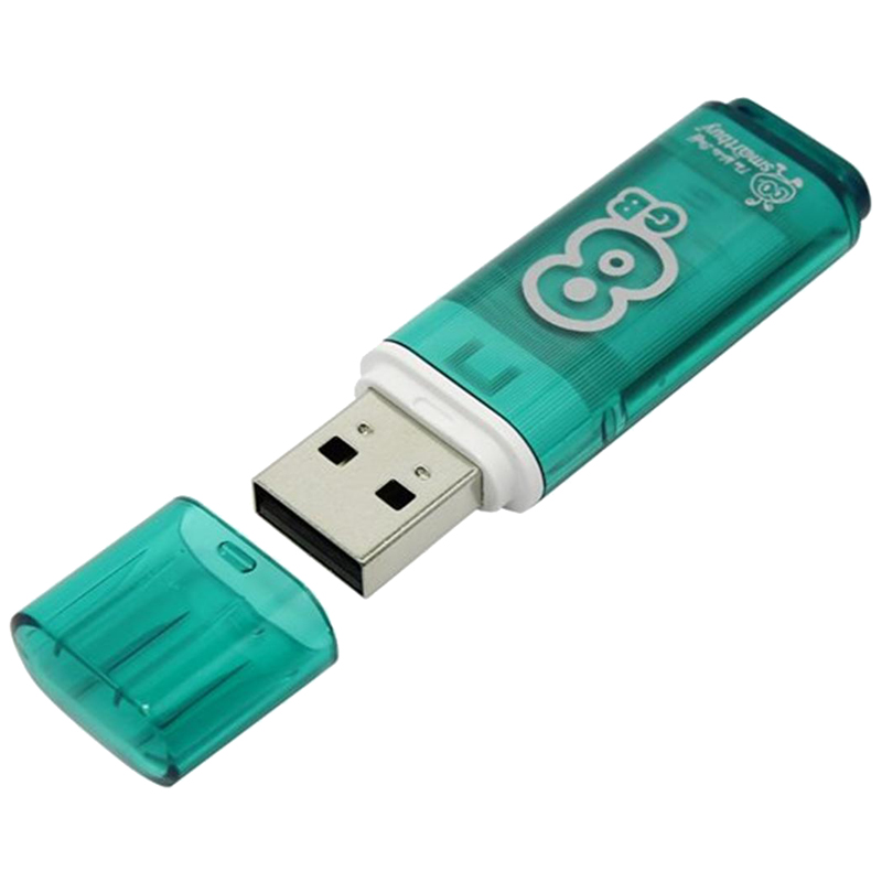 USB флэш-диск 8GB Smart Buy &quot;Glossy&quot; зеленый