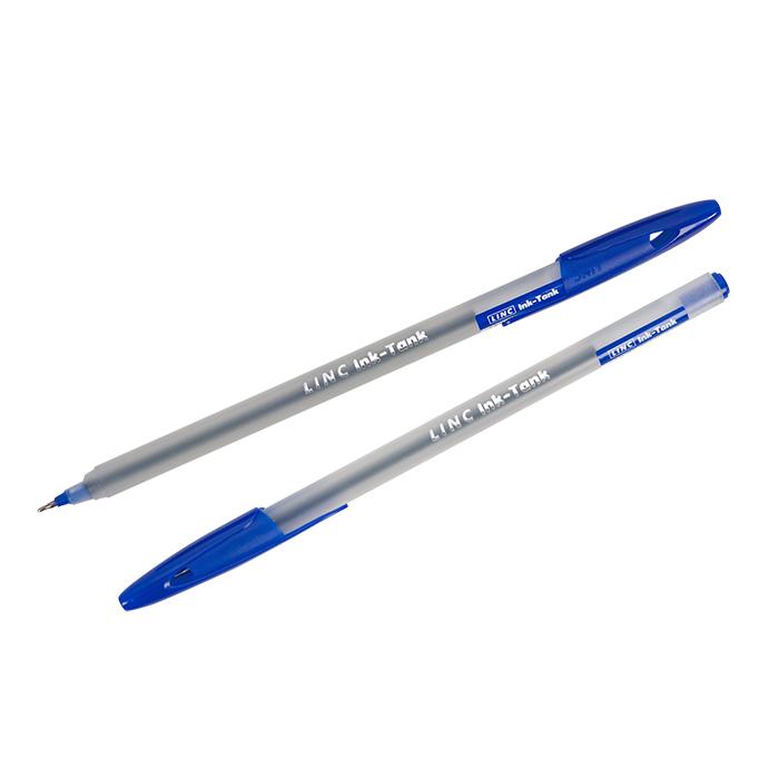 Ручка шариковая LINC INK TANK 0,60 мм синий кругл. корп. 175679/7027