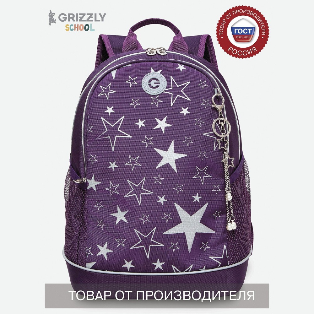 Рюкзак школьный (/4 фиолетовый) RG-363-5