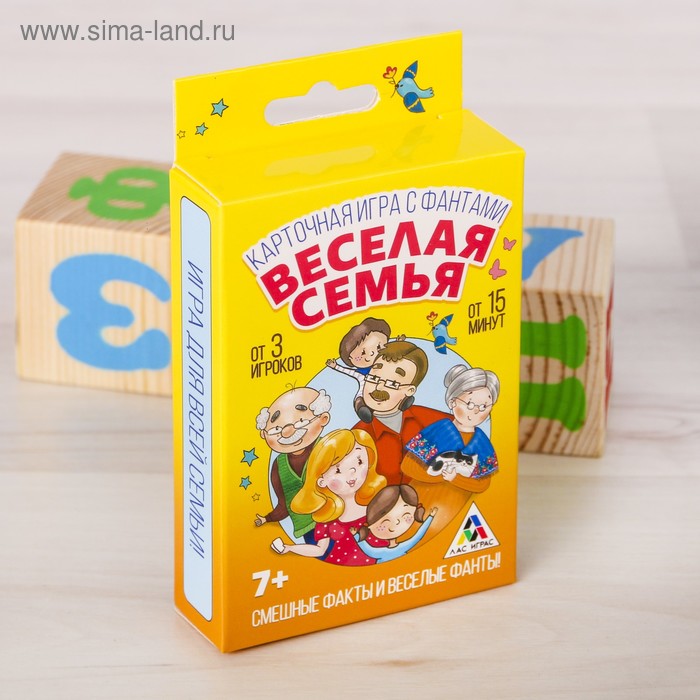 Игра карточная &quot;Веселая Семейка&quot;   2548711