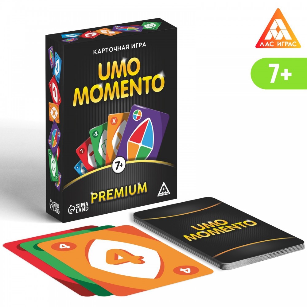 Карточная игра &quot;UMOmomento. Premium&quot;, 70 карт, 7+ 4726776