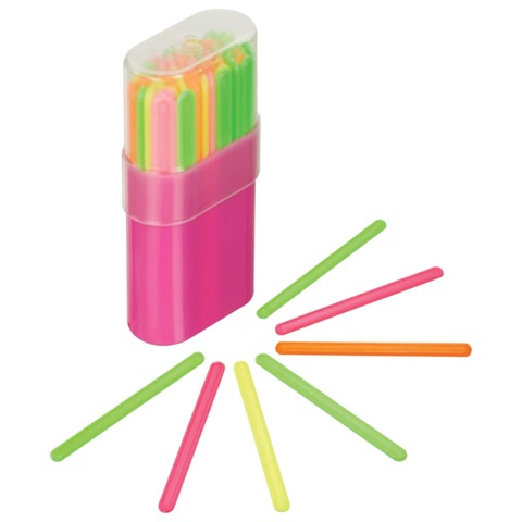 Счетные палочки СТАММ (30 шт.) многоцветные, в пластиковом пенале, СП06/103783