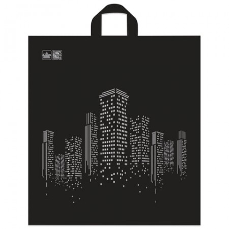 Пакет &quot;Биг сити&quot;, полиэтиленовый с петлевой ручкой, 44 x 40 см, 43 мкм 198253/601862