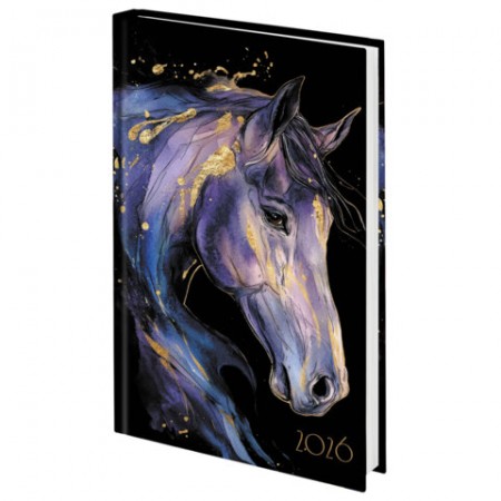 Ежедневник датированный 2026 145х215 мм, А5, STAFF, ламинированная обложка, &quot;Символ года&quot;, 117317.