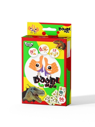 Карточная игра, развивающая память «Doobl Image» (обычные карты) динозавры DBI-02-05