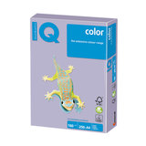 Бумага IQ color, А4, 160 г/м2, 250 л., умеренно-интенсив (тренд) бледно-лиловая LA12