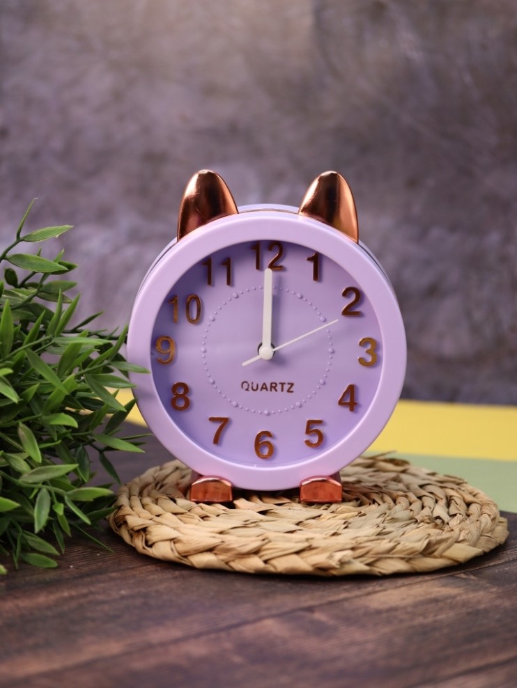 Часы-будильник &quot;Golden awakening Kitty&quot;, purple HX3249-01				