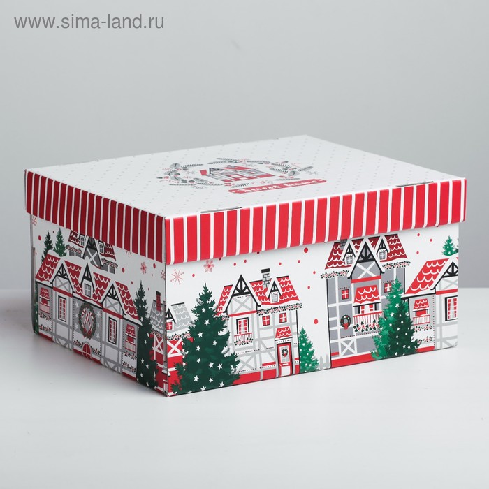 Складная коробка «Sweet home», 31.2 × 25.6 × 16.1 см 4410571