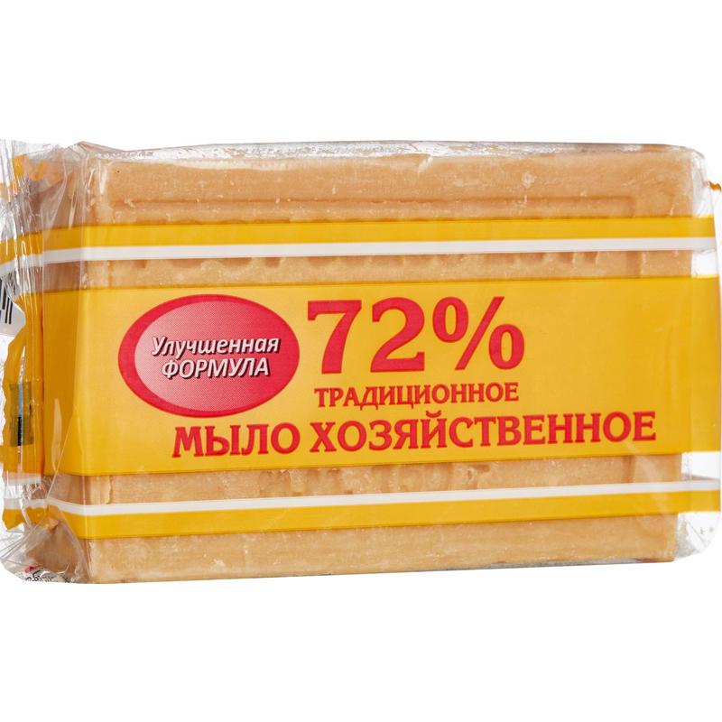 Мыло хозяйственное 72%, 150 г (Меридиан) &quot;Традиционное&quot;, в упаковке  604044/907275