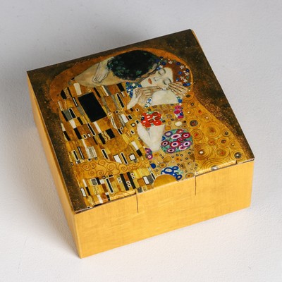 Коробка‒пенал «Поцелуй», 15 × 15 × 7 см 4940690