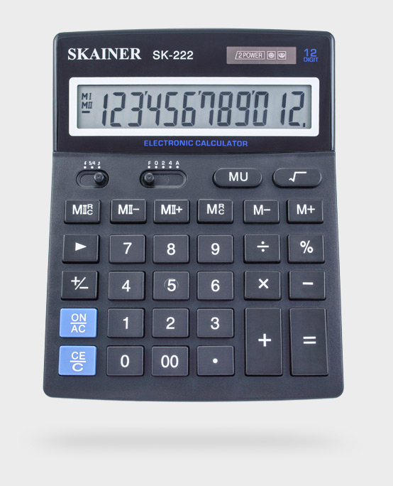 Калькулятор SKAINER SK-222 (140 x176)