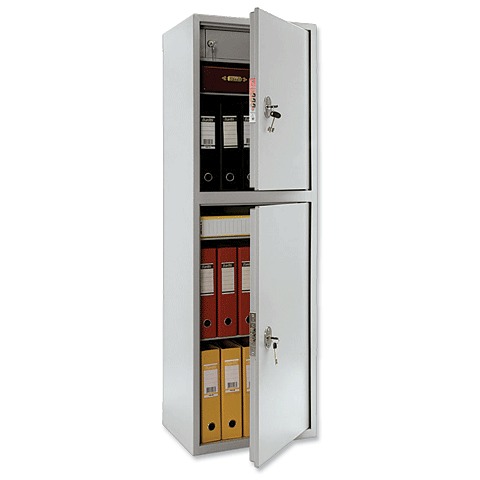 Шкаф металлический для документов ПРАКТИК &quot;SL-150/2Т&quot;, 1490х460х340 мм, 36 кг, 2 отделения, сварной