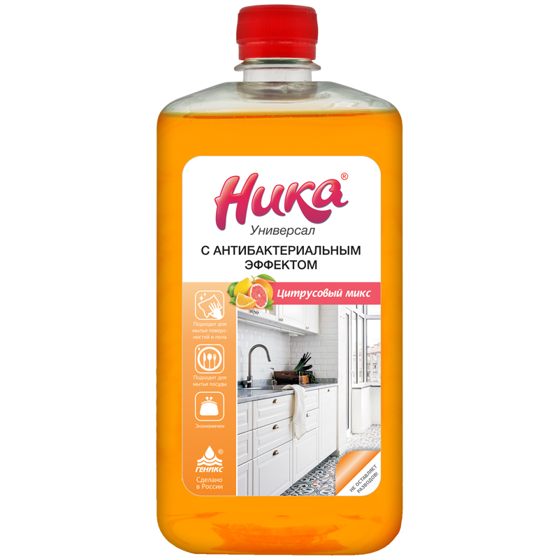 Средство моющее для поверхностей Ника "Универсал с антибактериальным эффектом", 1кг 279918