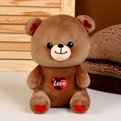 Мягкая игрушка &quot;Медведь&quot;, размер 22 см, цвет коричневый   9433568