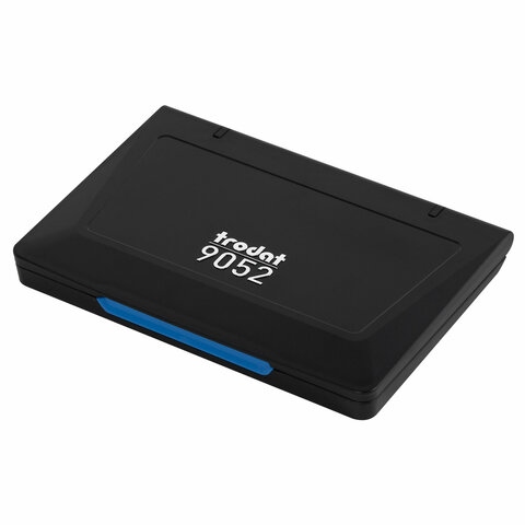 Штемпельная подушка TRODAT 9052, 110x70 мм, синяя, 56344, 220731
