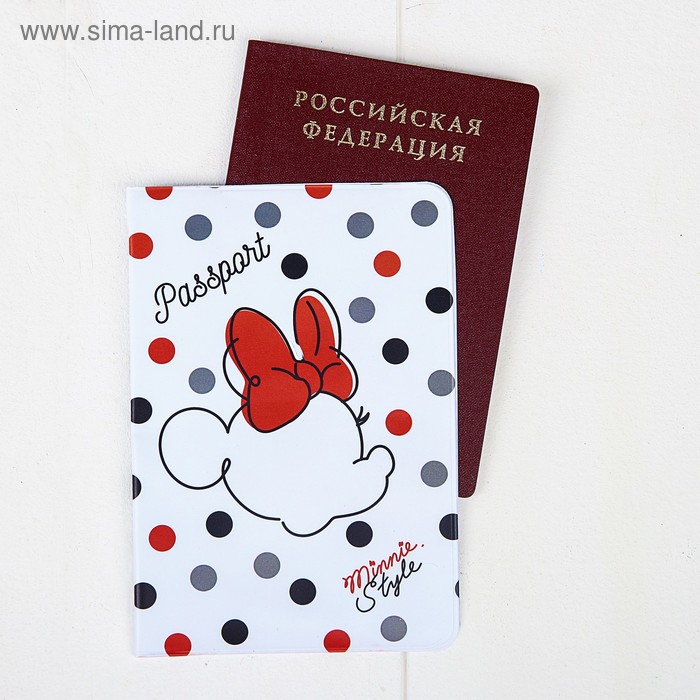 Обложка для паспорта, Минни Маус 3565073