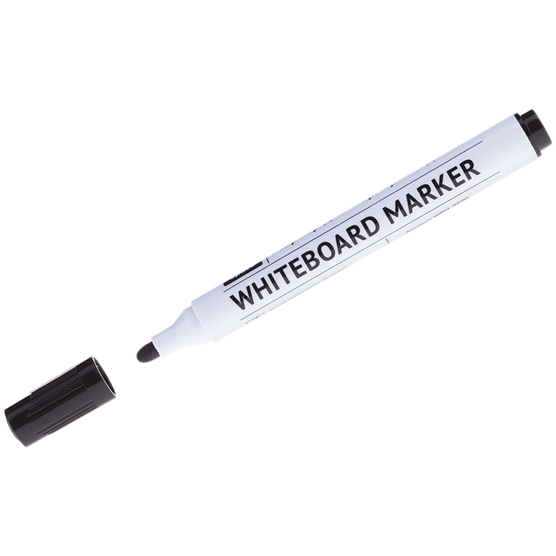 Маркер для белых досок OfficeSpace черный, пулевидный, 2мм  WBM_9500  228780