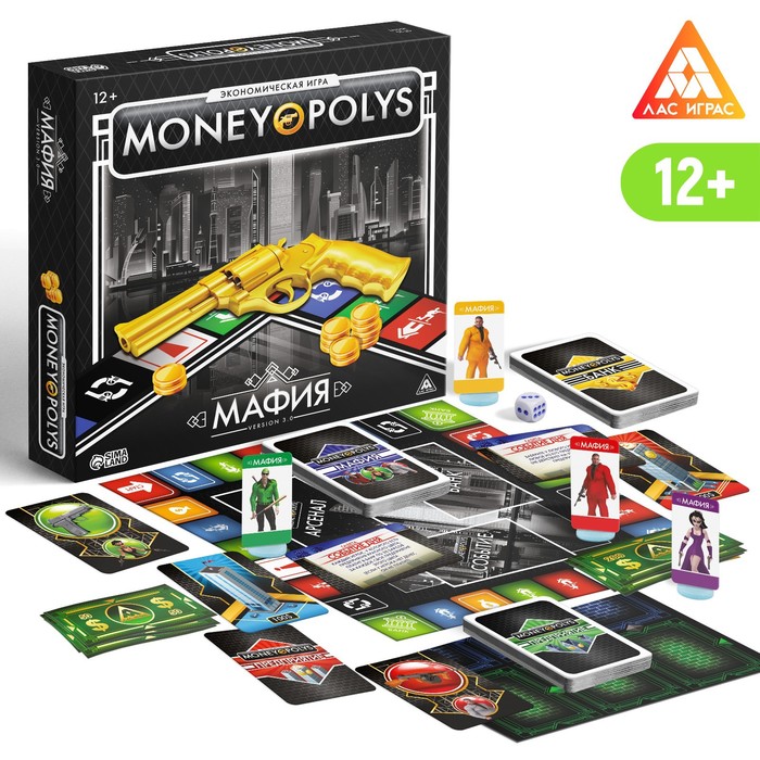 Экономическая игра «MONEY POLYS. Мафия», 12+ 2586839
