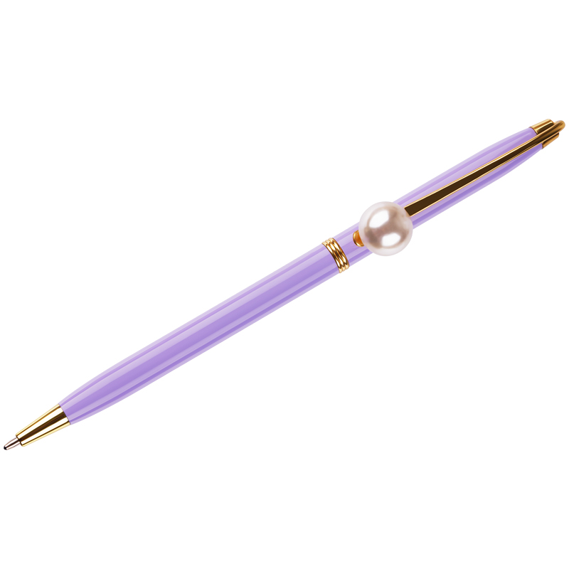 Ручка шариковая автоматическая MESHU &quot;Lilac jewel&quot; синяя, 1,0мм 325975/MS_94062