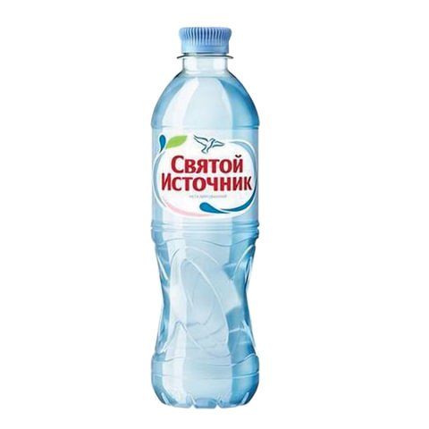 Вода негазированная питьевая &quot;Святой источник&quot;, 0,5 л, пластиковая бутылка 620035