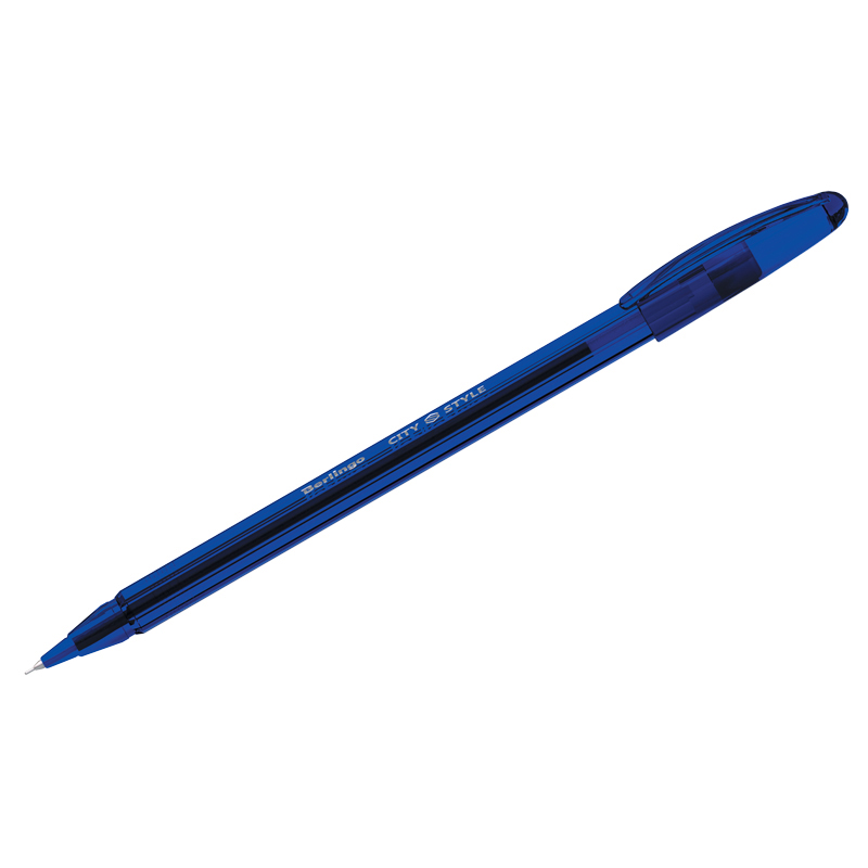Ручка шариковая Berlingo &quot;City Style&quot; синяя, 0,7мм 206168/CBp_70762