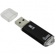 USB флэш-диск 8GB Smart Buy &quot;V-Cut&quot;  черный