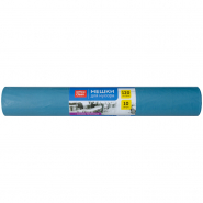 Мешки для мусора 120л OfficeClean ПВД, 10шт., особо прочные, синие, в рулоне 255795