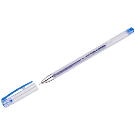 Ручка гелевая &quot;G-Point&quot; синяя, 0,38мм, игольчатый стержень, 17627/141470