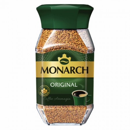 Кофе растворимый MONARCH "Original" 190 г, стеклянная банка, сублимированный, 8050934 133208 620104 W8607/8051065