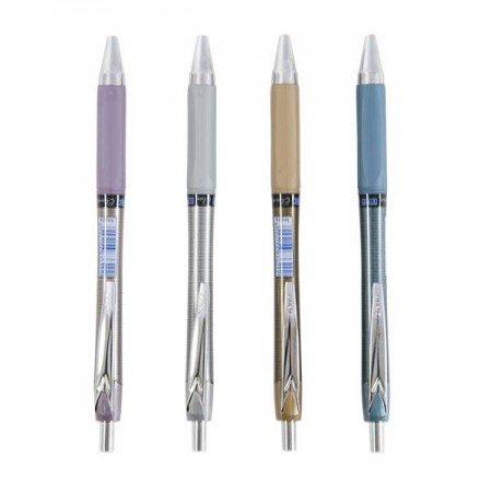 Ручка шариковая автоматическая LINC ELANTRA 0,7 мм синяя резиновый грип 4013F/Blue/115161