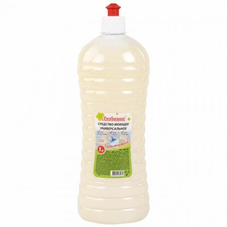 Средство моющее универсальное 1 л, ЛЮБАША (аналог ПРОГРЕСС), пуш-пул, 604790